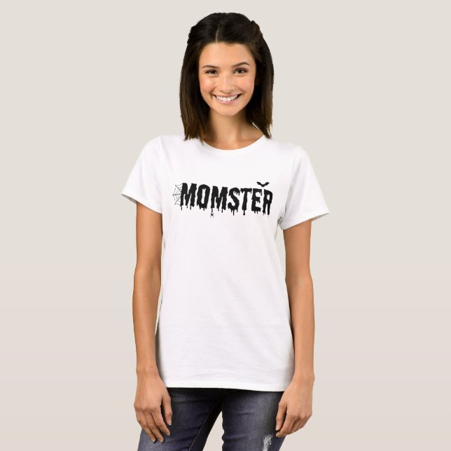 Momster Women Halloween T-Shirt (Vorne ganz)