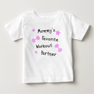 MOMYs beliebter Workout-Partner Baby T-shirt