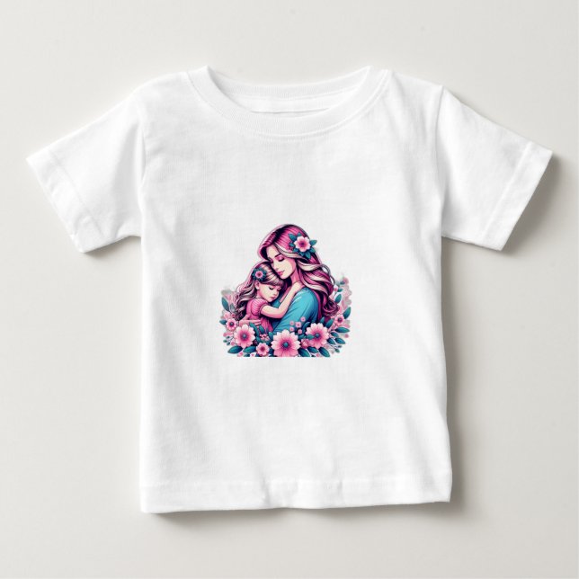 Momy's Girl Baby T-shirt (Vorderseite)