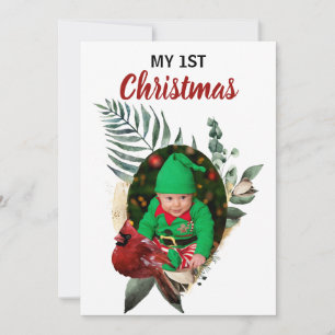 Mon 1er Noël Deux nouvelles photos de bébé vacance