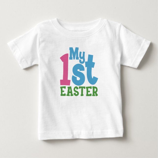 Mon 1er T-shirt de Pâques pour bébé et enfants (Devant)
