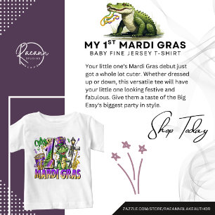 Mon 1er T-shirt Mardi Gras Toddler/Baby