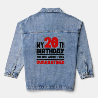 Mon 20e anniversaire Celui où j'ai été mis en quar