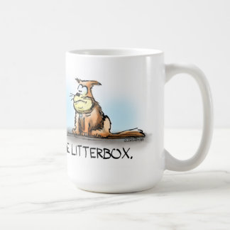 Mon 401K est dans la tasse de café de Litterbox