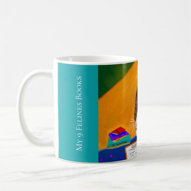 Mon 9 Felines (Tigey) Mug (Gauche)