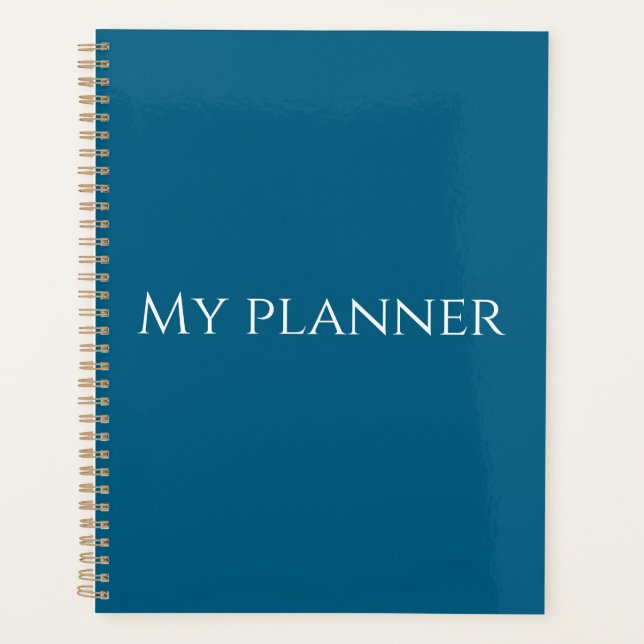 Mon agenda  (Devant)