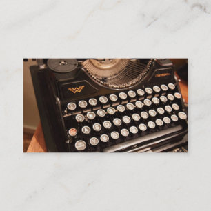 Mon ancien Carte de visite de clavier