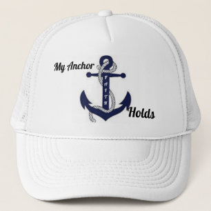 Mon Ancre Hold (Faith) Casquette de baseball