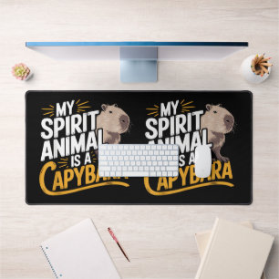 Mon animal spirituel est un capybara, animal migno
