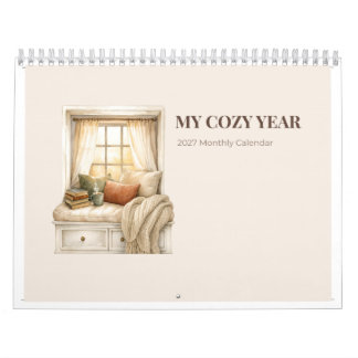 Mon année cosy - Calendrier mensuel 2027