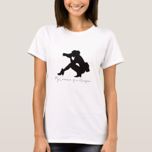 Mon appareil photo est un T-shirt d'arme