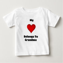 Mon ♥️ Appartient À Grand-Mère T-shirt