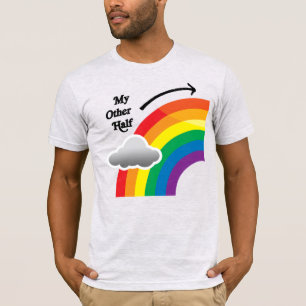 MON AUTRE MOITIÉ EST PARTIE -.png T-Shirt