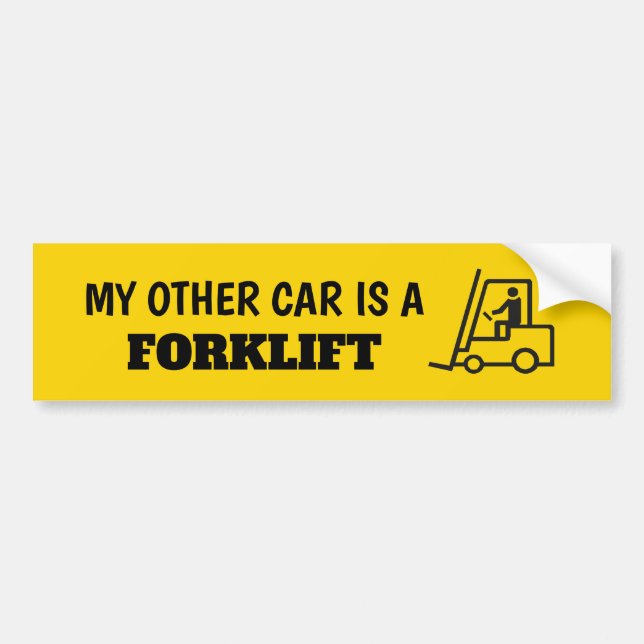 Mon autre voiture est un autocollant de chariot él (Devant)