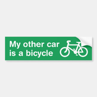 Mon autre voiture est un Sticker de pare-chocs de 