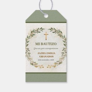 Mon Baptême Étiquette de Cadeau de Baptême Personn