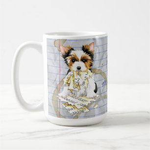 Mon Biewer Terrier Ate mon plan de leçon Café Mug