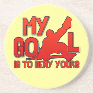Mon but Dessous de verre de hockey