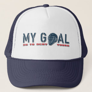 Mon but, Lacrosse Goalie Casquette