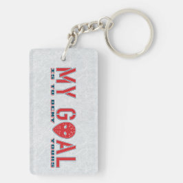 Mon but, Porte - clé de masques de gardien de but