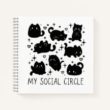 Mon Cahier Chat Mignon de Cercle Social