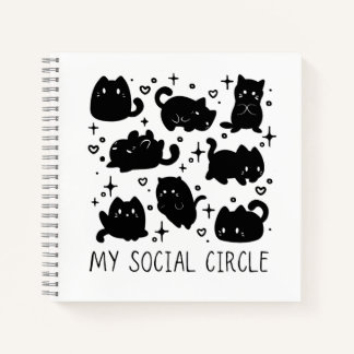 Mon Cahier Chat Mignon de Cercle Social
