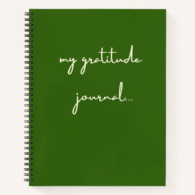 mon Carnet de journal de gratitude (Devant)