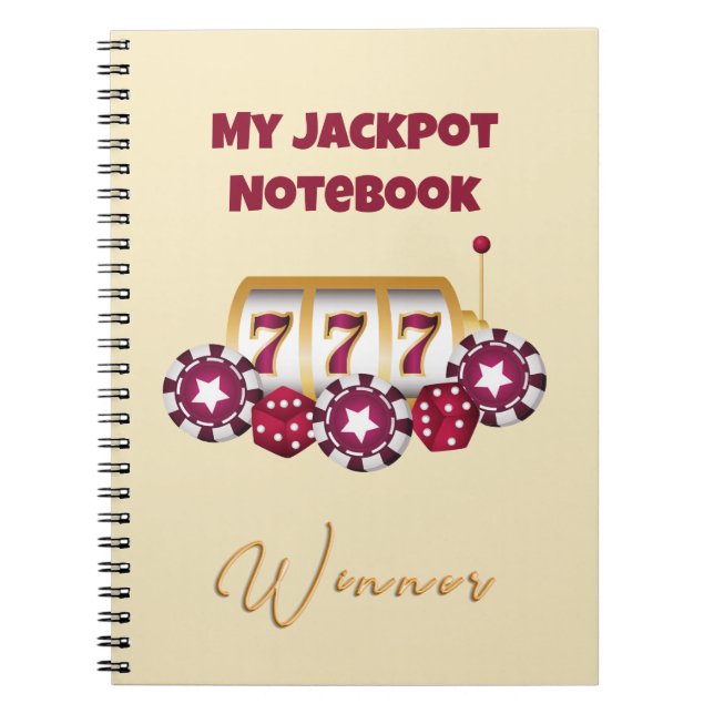 Mon Carnet spiral Jackpot (Devant)