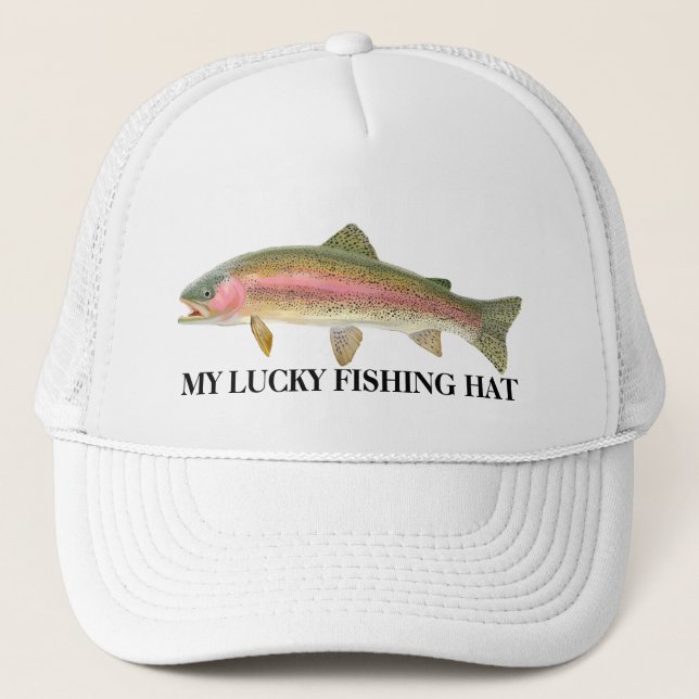 Mon Casquette de pêche chanceux (Devant)