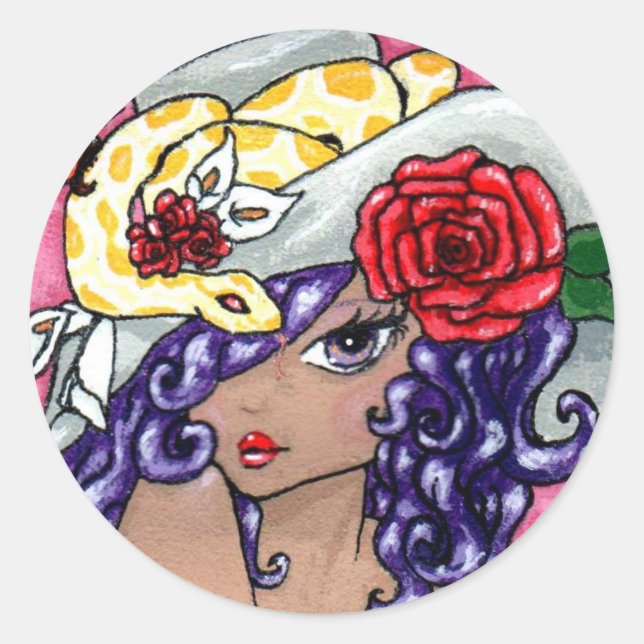 "Mon Casquette Est Fabuleux !" Autocollant (Devant)