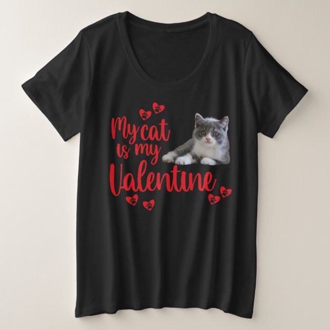 "Mon Chat Est Ma Saint Valentin" (Design devant)