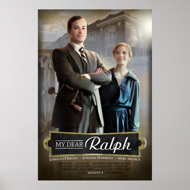 Mon cher affiche Ralph (Devant)