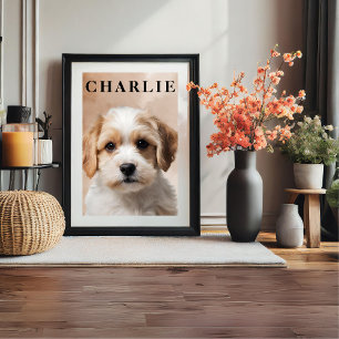 Mon chien Charlie Photo Print