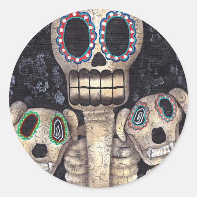 Mon chien et moi Sticker (Devant)