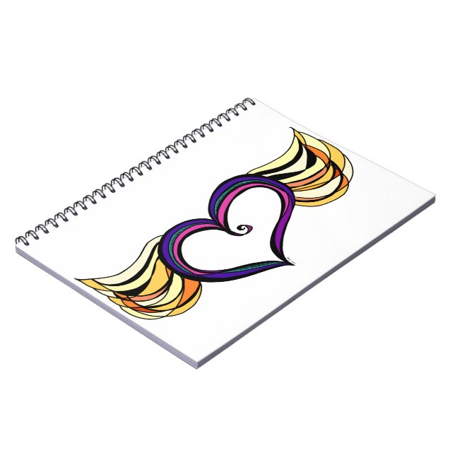 Mon coeur a le carnet d'ailes (Côté gauche)