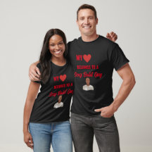MON COEUR APPARTIENT À UN T-shirt ETHNIQUE SEXY BA