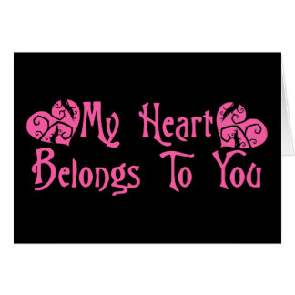 Mon coeur appartient à vous