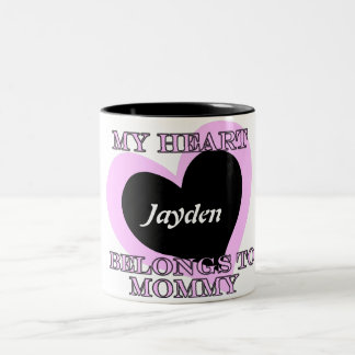 Mon coeur appartient dans la tasse de café de