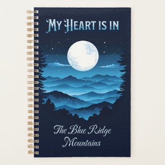 Mon coeur est dans les montagnes Blue Ridge - Plan