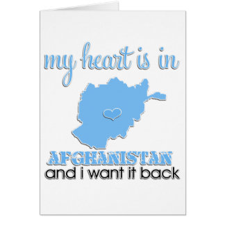 Mon coeur est en Afghanistan