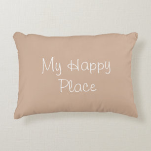 Mon coussin heureux d'accent d'endroit