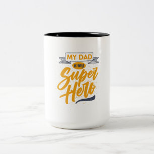 Mon DAD est mon Super Hero Mug _ cadeau parents