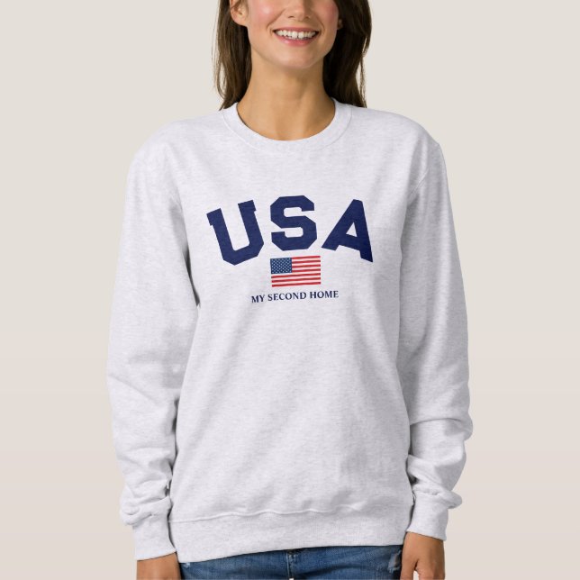 Mon deuxième Sweatshirt domestique USA (Devant)