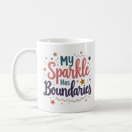Mon Éclat a des Limites Mug Respect de Soi