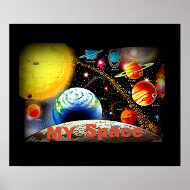 mon espace surprend poster (Devant)