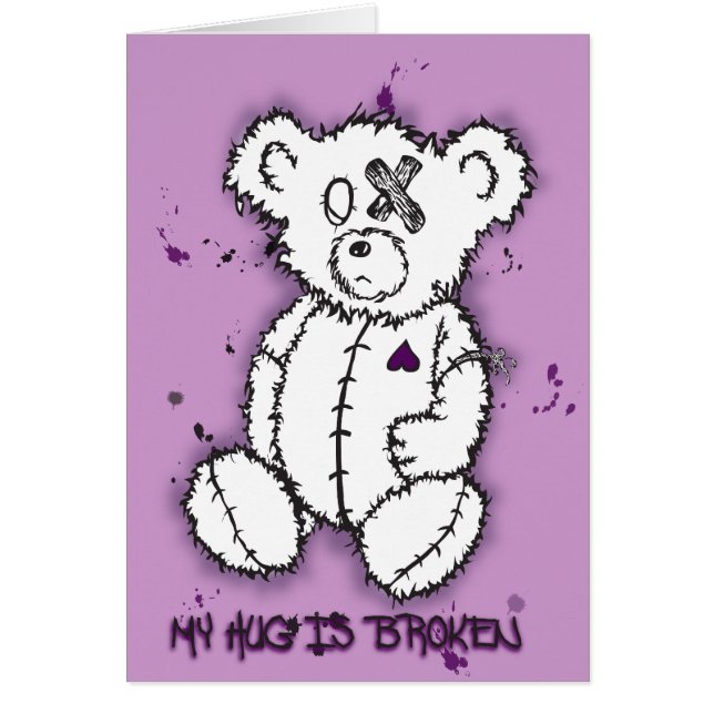 Mon étreinte est carte cassée (Devant)