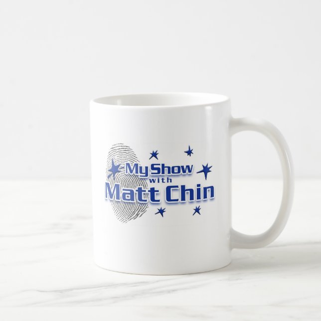 Mon exposition avec la tasse de Matt Chin (Droite)