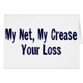 Mon filet, mon pli, votre perte