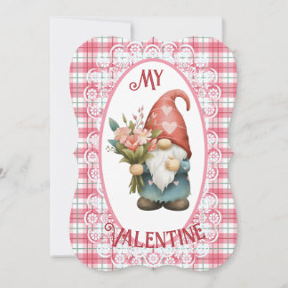 Mon Gnome Valentin - Carte Appartement Valentines