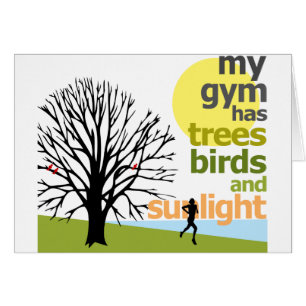 Mon gymnase a des arbres